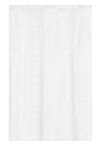 Sheet Street 2 pack sheer taped curtain l218xw140cm offer