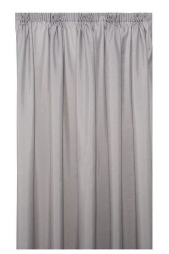 Sheet Street Ella slub taped curtain l218xw230cm offer