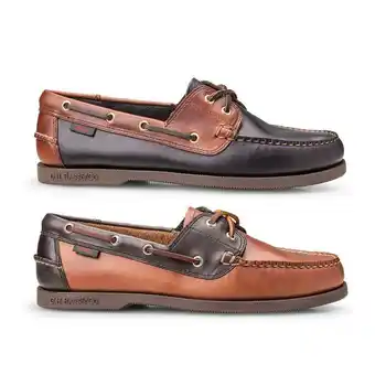 Men's jetty two-tone boat shoes