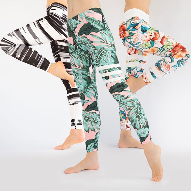 Ladies patterned leggings offer at OneDayOnly