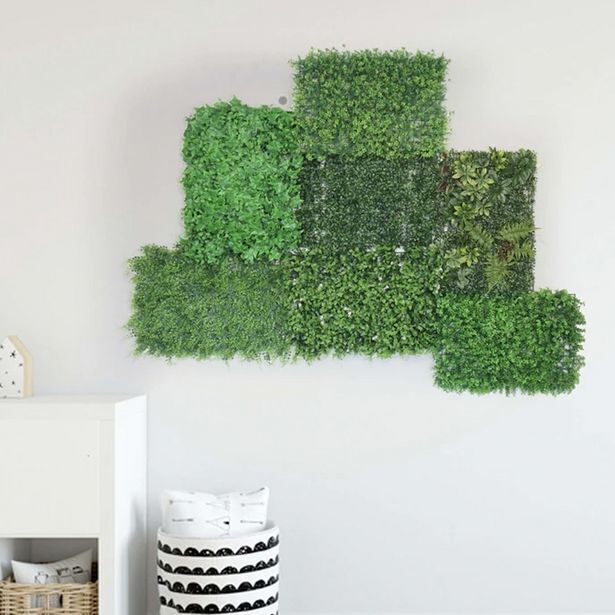 2x artificial leaf wall panels offer at OneDayOnly