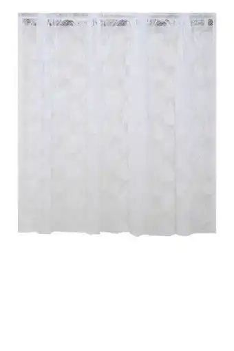 Sheet Street Protea slot top net cafe curtain l120xw250cm offer