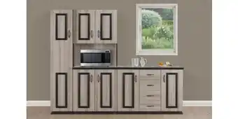 Mia 3piece kitchen scheme, bunstead oak