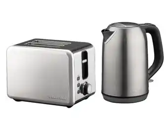 Russells Russell hobbs stainless pack includes kettle & toaster rhssp30 offer