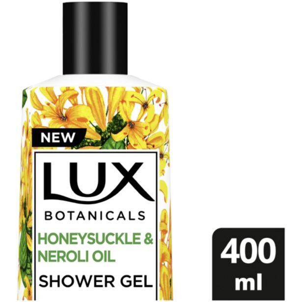 Botanicals shower gel honey & neroli oil 400ml offer at Clicks