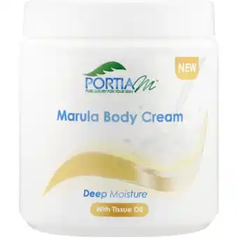 Body cream tissue oil marula 500ml