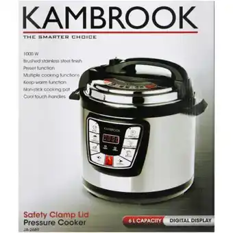 Clicks Pressure cooker 6 litres offer