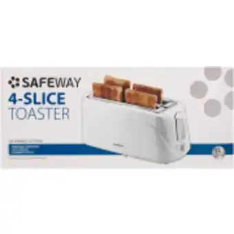 Clicks 4 slice toaster white offer