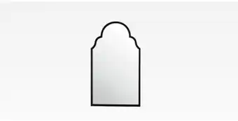 Coricraft Charlotte mirror small (black) offer