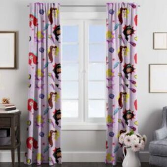 Metro Home Centre Lined curtain – princesses offer