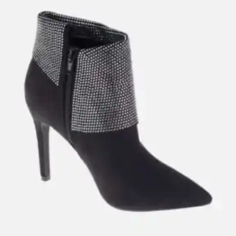 Sh285 blinging around ankle boot