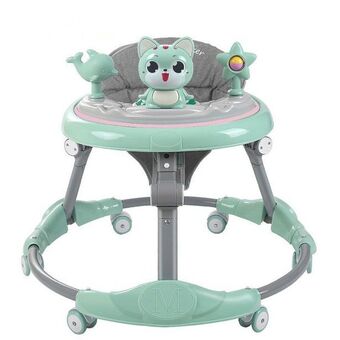 Multifunctional baby walker - green