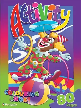 Butterfly activity book 80 pages