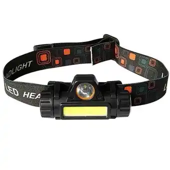 Takealot Led headlamp magnetic usb rechargeable cob headlight offer