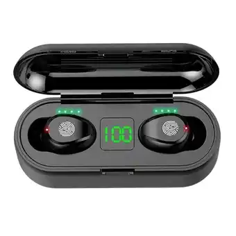 True wireless earphones - 1600mah digital charging case