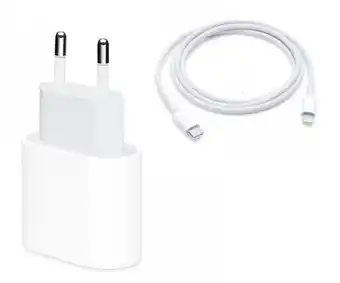 Takealot Iphone fast charger kit - 20w pd adapter & 1m usb-c to lightning cable offer
