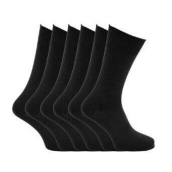 Takealot Mens socks - pack of 12 (black) offer