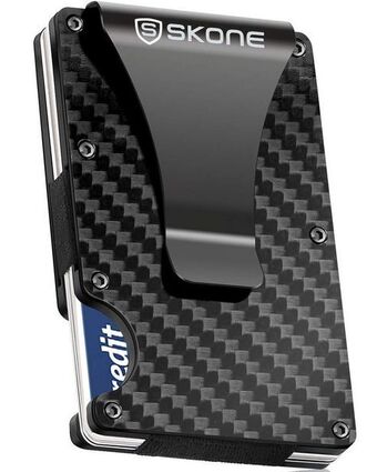 Minimalist wallet - card holder & money clip-rfid blocking
