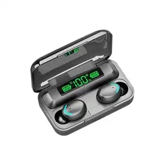 Nb f9 bluetooth wireless earbuds - stereo earbuds with charging box