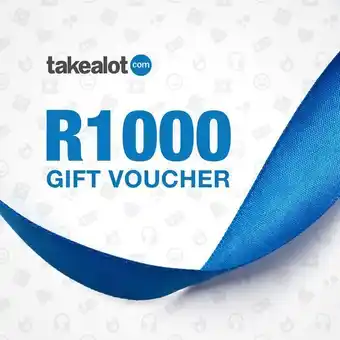 Takealot gift voucher - r1,000
