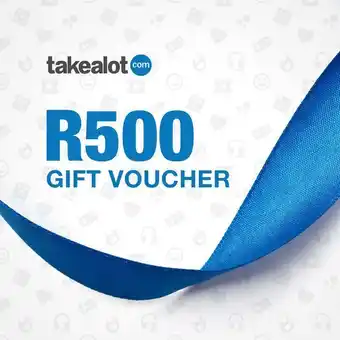 Takealot Takealot gift voucher - r500 offer