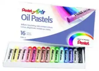 CNA Pentel oil pastel 16s offer