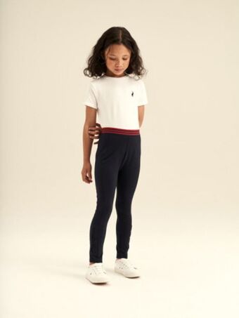 Girls embossed legging