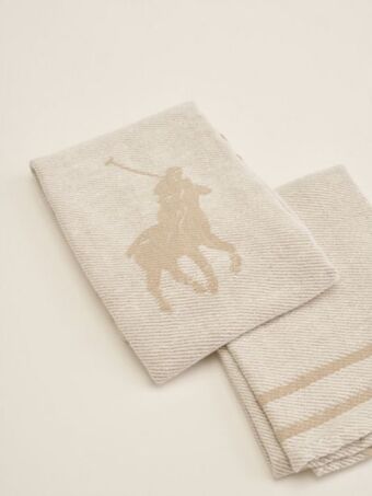 Polo Polo 2-pack tea towel 2 line check offer