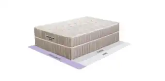 Rochester Sleepmasters regal 137cm (double) firm bed set extra length offer