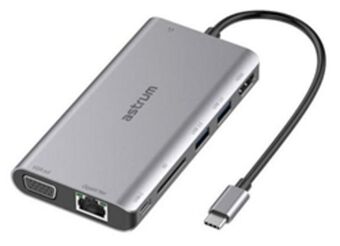 Astrum 8-in-1 usb-c universal docking station