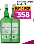 Game Belgravia London Dry Gin 1L- For 2 offer