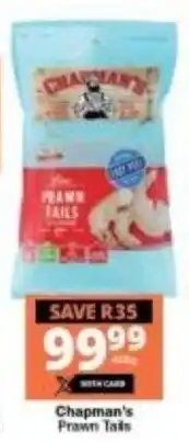 Checkers Chapman's Prawn Tails offer