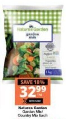 Checkers Natures Garden Country Mix / Garden Mix 1kg offer