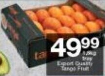 Checkers Export Quality Tango Fruit 1.8kg offer