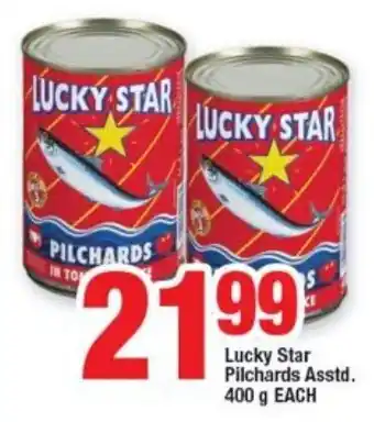 OK Foods Lucky Star Pilchards Assorted 400g offer