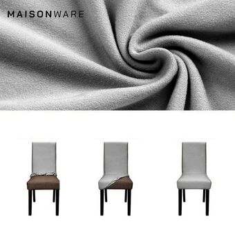 6x elasticated dining chair slipcovers