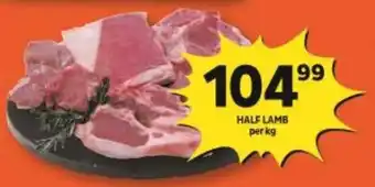 FoodWorld Half Lamb per kg offer