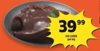 FoodWorld Ox Liver per kg offer