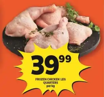 FoodWorld Frozen Chicken Leg Quarters per kg offer