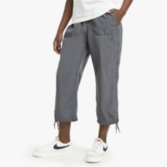 Sportscene Nike women's dri-fit retro fly black pants offer