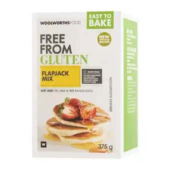 Woolworths Gluten free flapjack mix 375 g offer