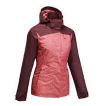 Women’s waterproof mountain walking jacket mh100