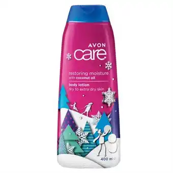 Avon care restoring moisture coconut oil body lotion 400ml