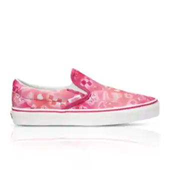 Sportscene Vans women's classic slip-on better together pink sneaker offer