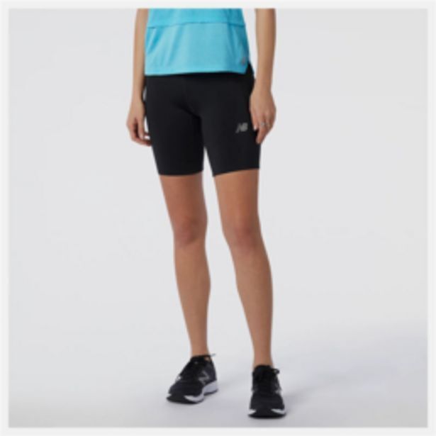 Women's new balance impact run black short tights offer at Totalsports