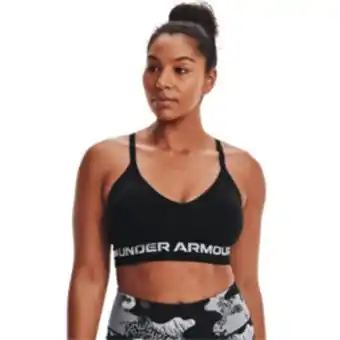 Totalsports Under armour seamless low impact black bra offer