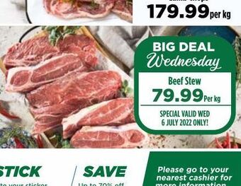 Food Lover's Market Beef stew offer