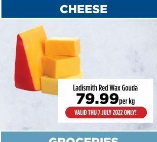 Food Lover's Market Ladismith gouda cheese offer