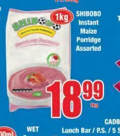 Boxer Shibobo porridge offer