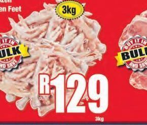 Boxer Chicken feet offer
